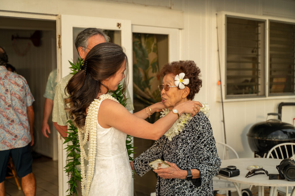 Small family elopement Big Island Hawaii