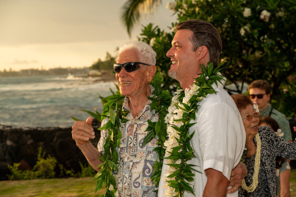 Small family elopement Big Island Hawaii