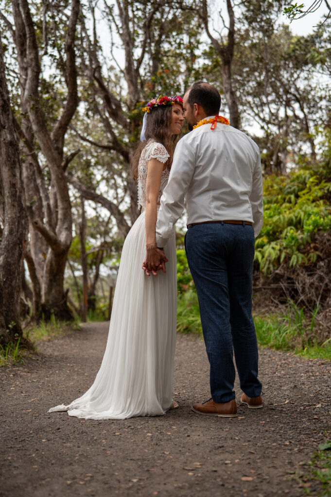 Multiple locations for a full day Hawaii elopement