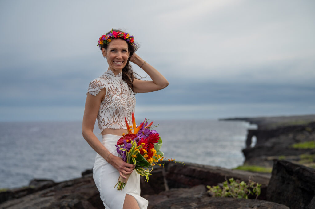 Multiple locations for a full day Hawaii elopement